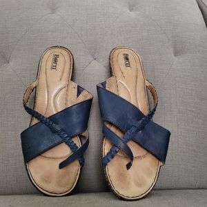Born leather sandals